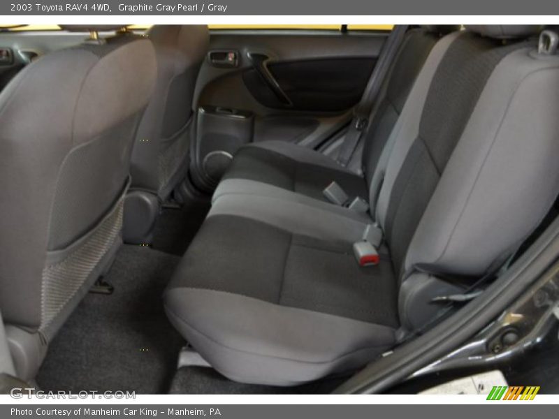 Graphite Gray Pearl / Gray 2003 Toyota RAV4 4WD