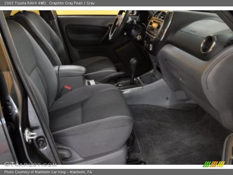 Graphite Gray Pearl / Gray 2003 Toyota RAV4 4WD