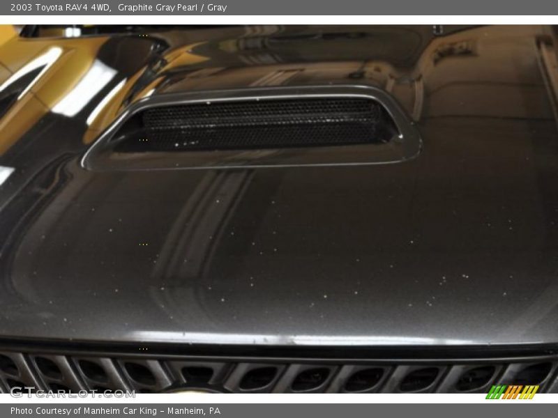Graphite Gray Pearl / Gray 2003 Toyota RAV4 4WD