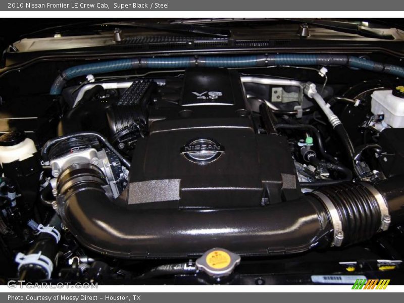 Super Black / Steel 2010 Nissan Frontier LE Crew Cab