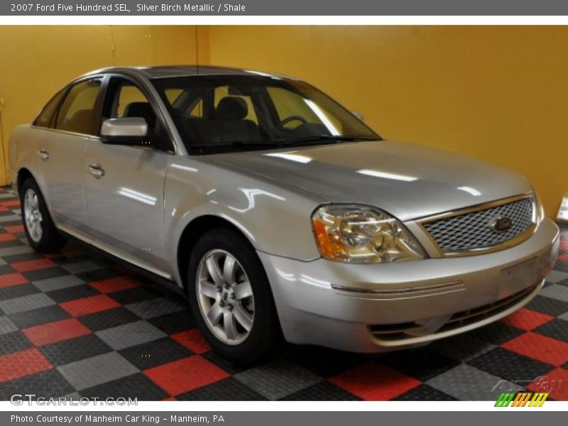 Silver Birch Metallic / Shale 2007 Ford Five Hundred SEL