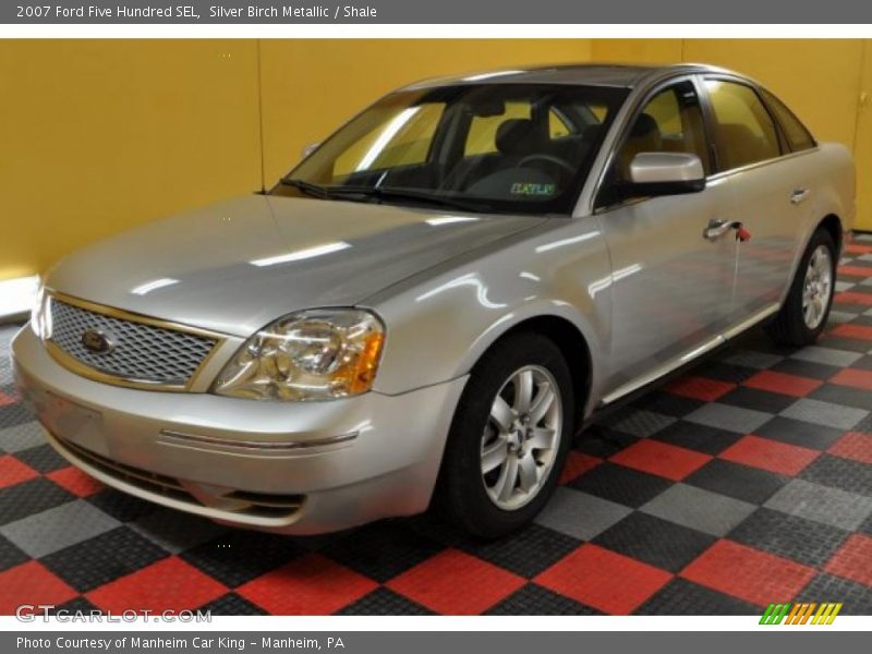 Silver Birch Metallic / Shale 2007 Ford Five Hundred SEL