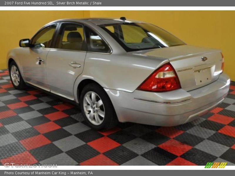 Silver Birch Metallic / Shale 2007 Ford Five Hundred SEL