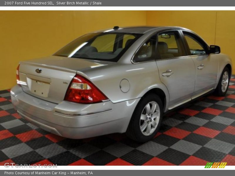 Silver Birch Metallic / Shale 2007 Ford Five Hundred SEL