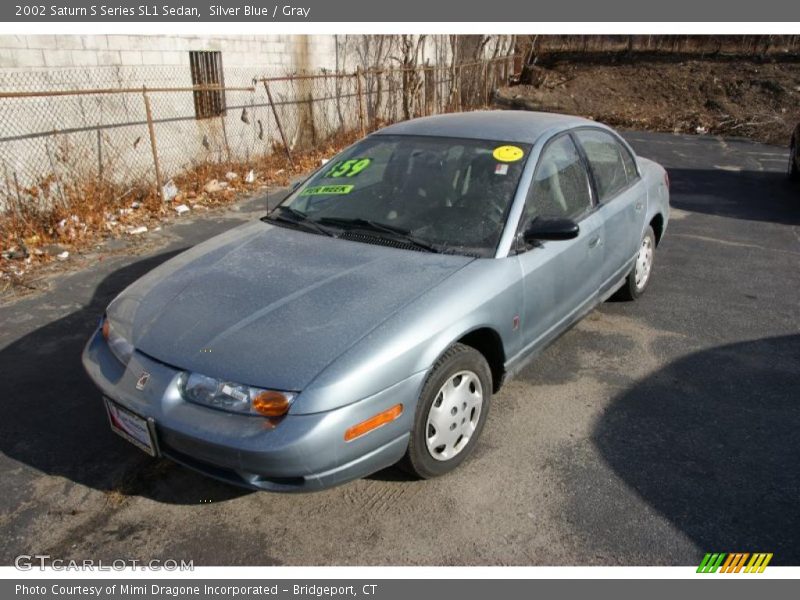 Silver Blue / Gray 2002 Saturn S Series SL1 Sedan