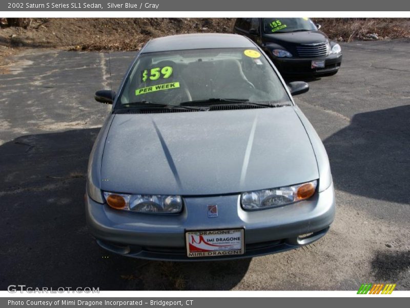 Silver Blue / Gray 2002 Saturn S Series SL1 Sedan