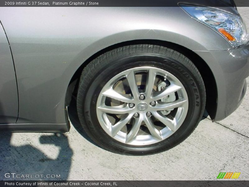 Platinum Graphite / Stone 2009 Infiniti G 37 Sedan