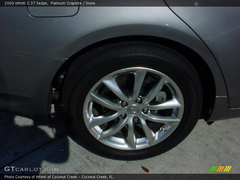 Platinum Graphite / Stone 2009 Infiniti G 37 Sedan