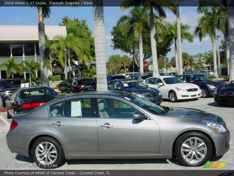 Platinum Graphite / Stone 2009 Infiniti G 37 Sedan