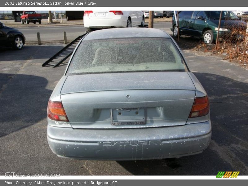 Silver Blue / Gray 2002 Saturn S Series SL1 Sedan
