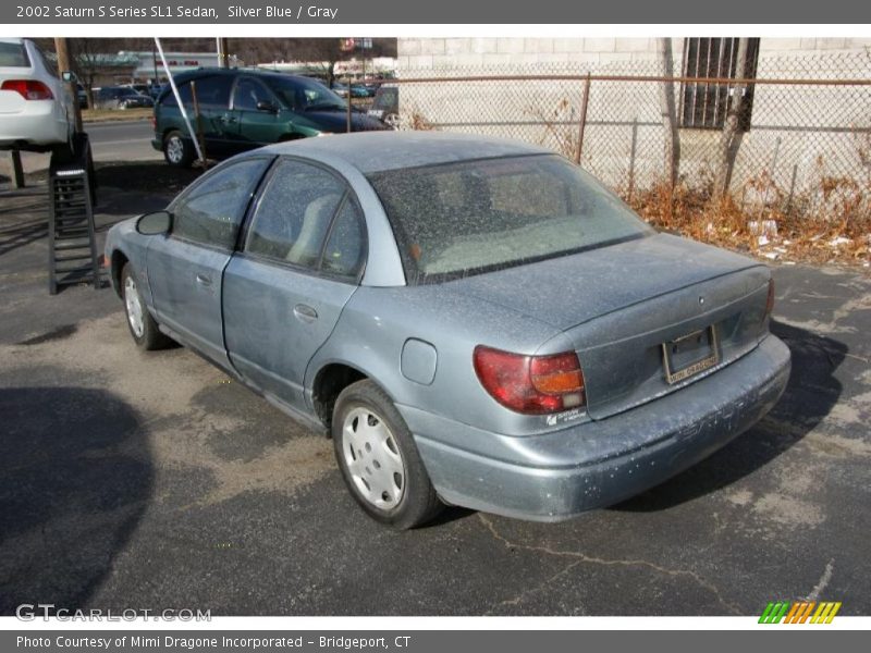 Silver Blue / Gray 2002 Saturn S Series SL1 Sedan