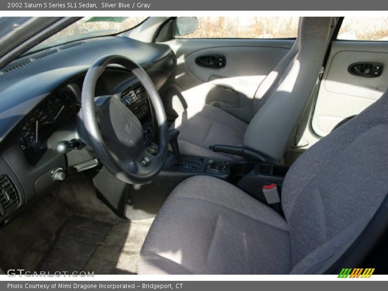 Silver Blue / Gray 2002 Saturn S Series SL1 Sedan