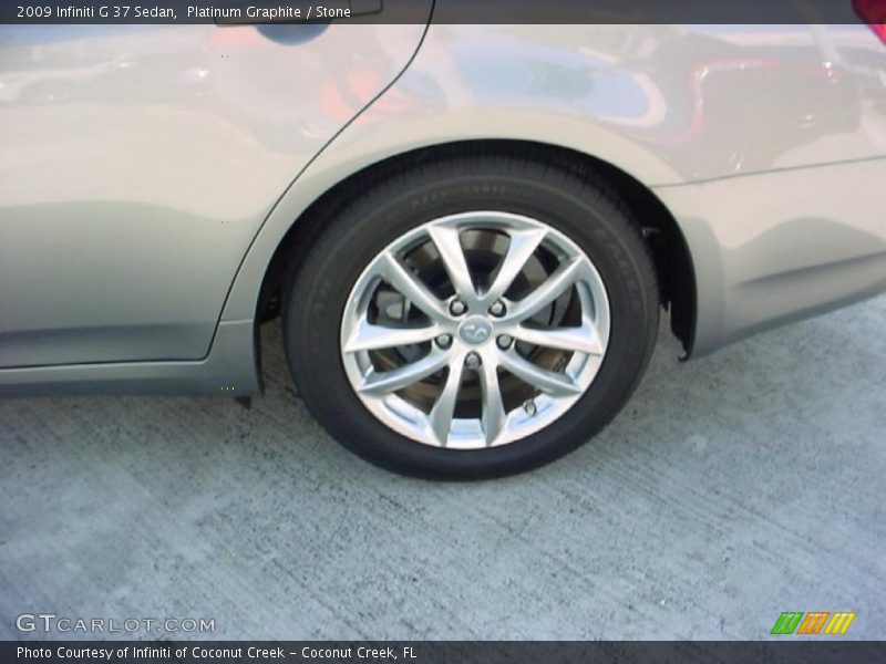 Platinum Graphite / Stone 2009 Infiniti G 37 Sedan