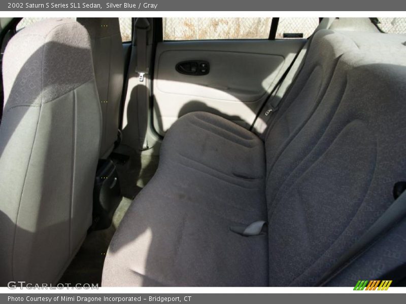 Silver Blue / Gray 2002 Saturn S Series SL1 Sedan