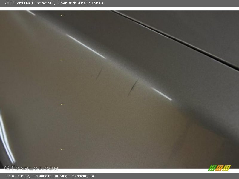 Silver Birch Metallic / Shale 2007 Ford Five Hundred SEL