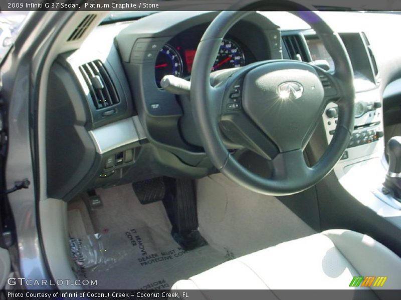Platinum Graphite / Stone 2009 Infiniti G 37 Sedan