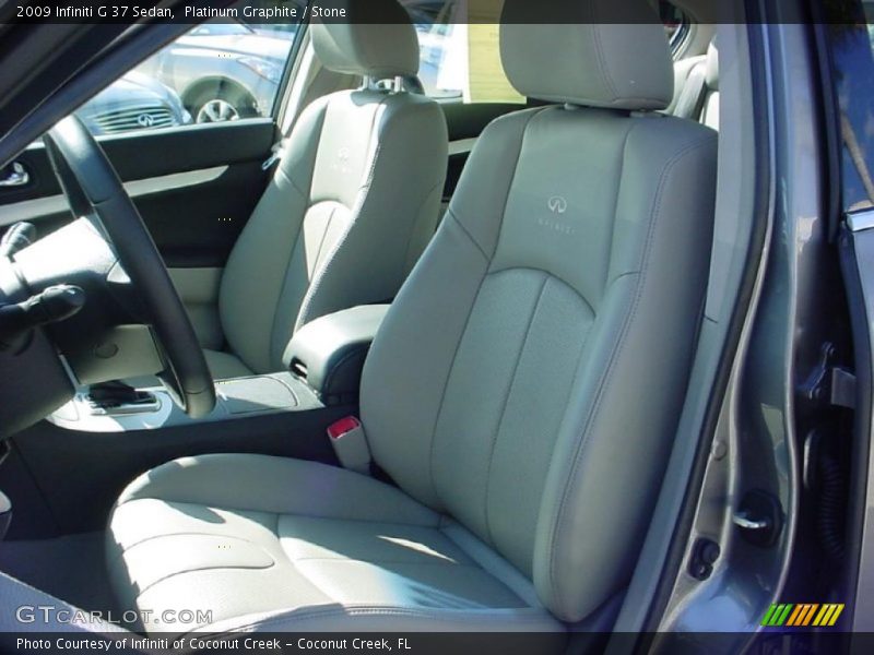 Platinum Graphite / Stone 2009 Infiniti G 37 Sedan