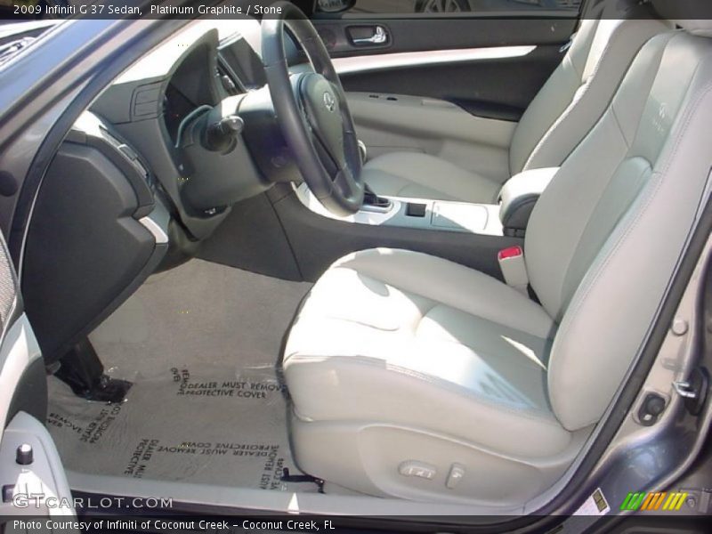 Platinum Graphite / Stone 2009 Infiniti G 37 Sedan