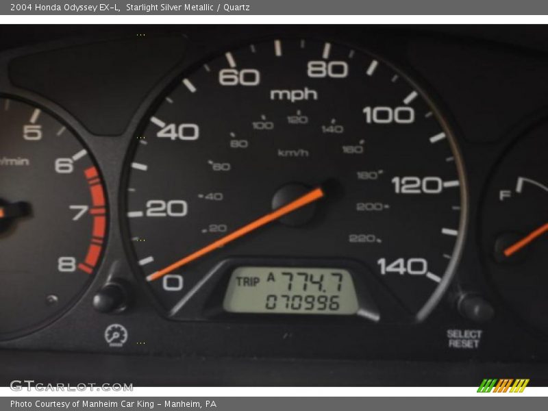 Starlight Silver Metallic / Quartz 2004 Honda Odyssey EX-L