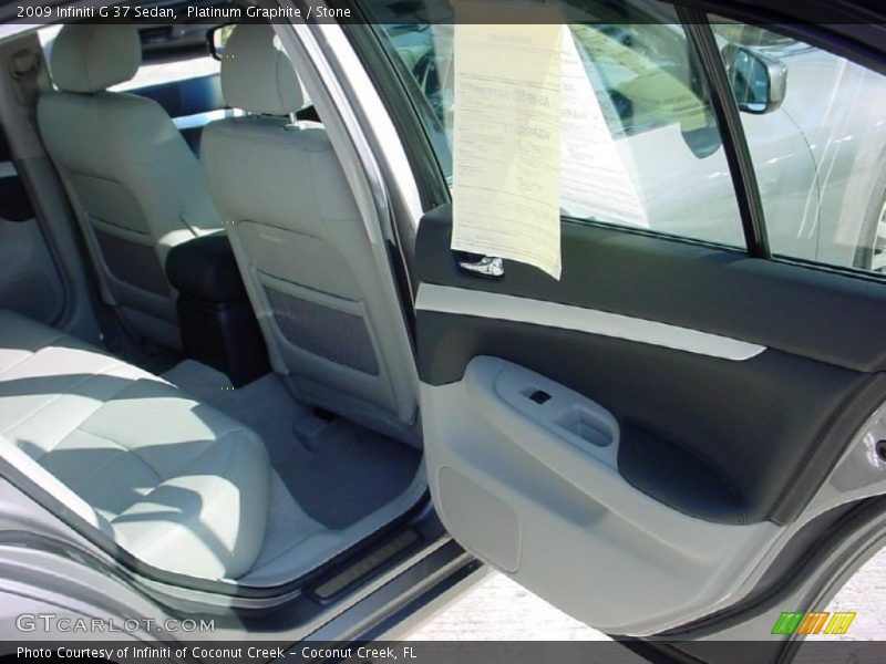 Platinum Graphite / Stone 2009 Infiniti G 37 Sedan