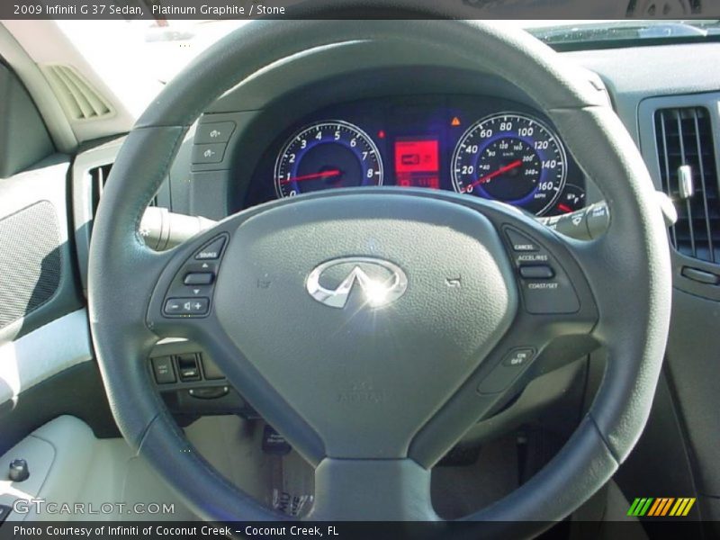 Platinum Graphite / Stone 2009 Infiniti G 37 Sedan