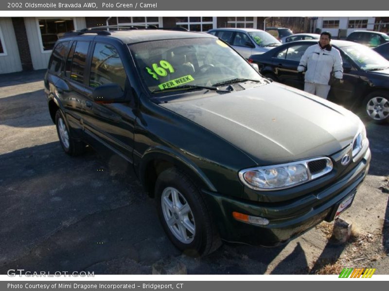 Polo Green / Camel 2002 Oldsmobile Bravada AWD