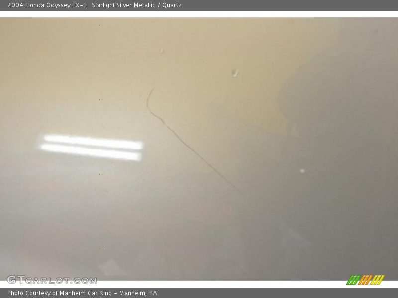 Starlight Silver Metallic / Quartz 2004 Honda Odyssey EX-L