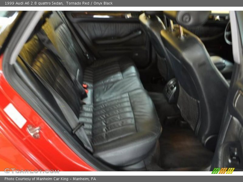 Tornado Red / Onyx Black 1999 Audi A6 2.8 quattro Sedan