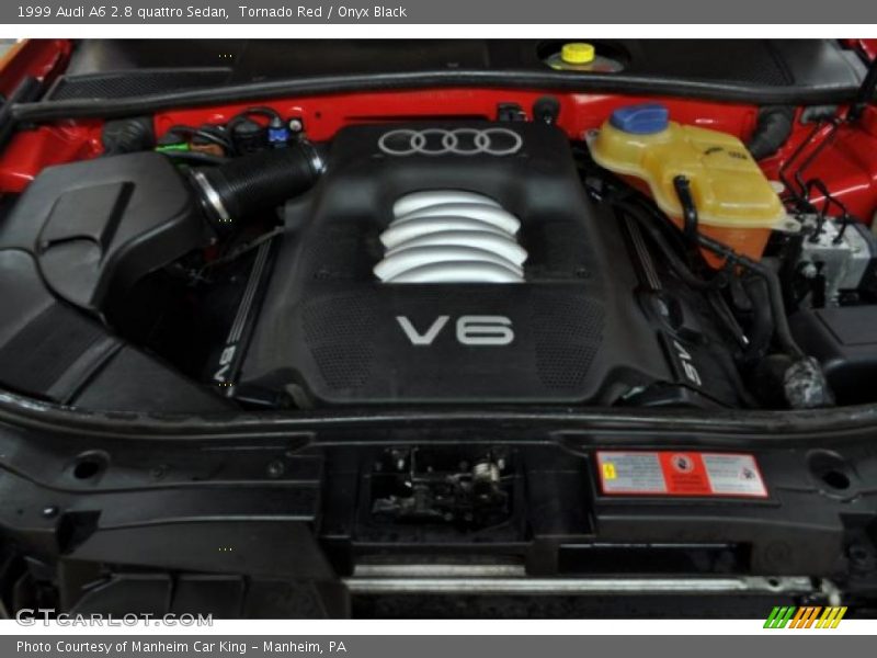  1999 A6 2.8 quattro Sedan Engine - 2.8 Liter DOHC 30-Valve V6