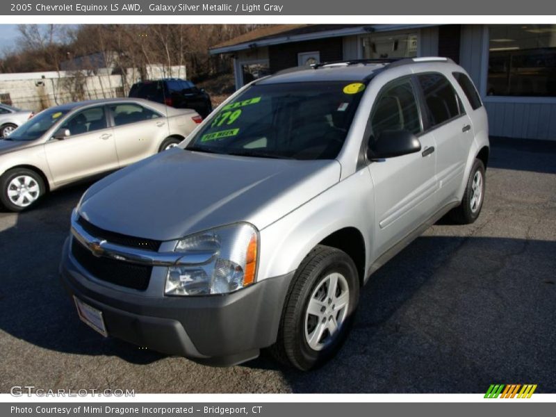 Galaxy Silver Metallic / Light Gray 2005 Chevrolet Equinox LS AWD