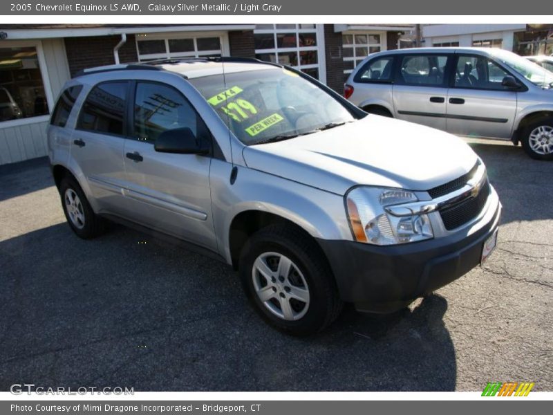 Galaxy Silver Metallic / Light Gray 2005 Chevrolet Equinox LS AWD