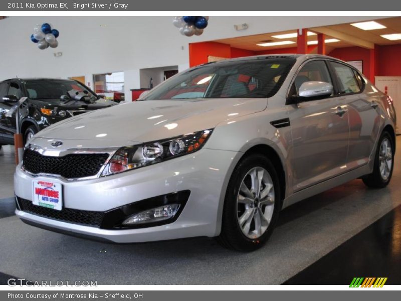 Bright Silver / Gray 2011 Kia Optima EX