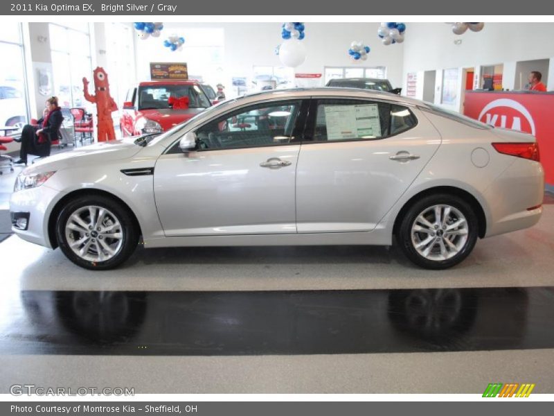 Bright Silver / Gray 2011 Kia Optima EX