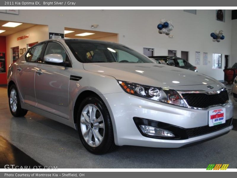 Bright Silver / Gray 2011 Kia Optima EX
