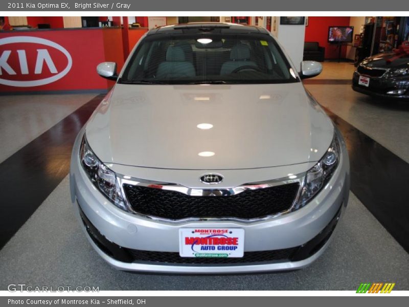 Bright Silver / Gray 2011 Kia Optima EX