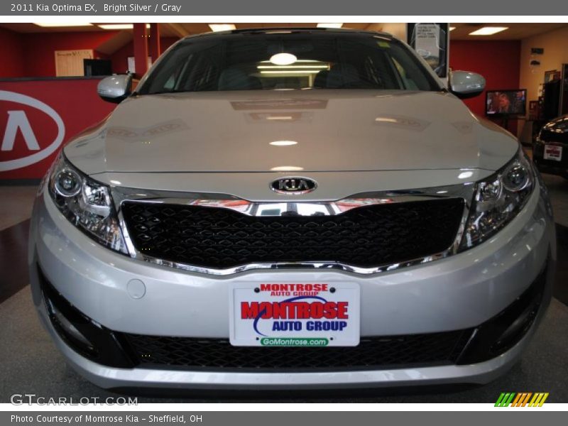 Bright Silver / Gray 2011 Kia Optima EX