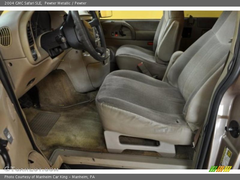 Pewter Metallic / Pewter 2004 GMC Safari SLE