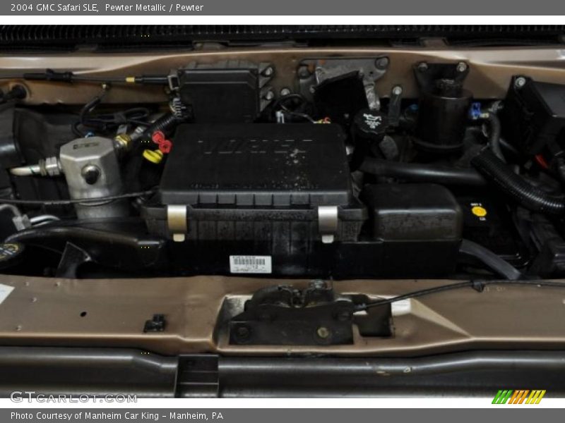 Pewter Metallic / Pewter 2004 GMC Safari SLE