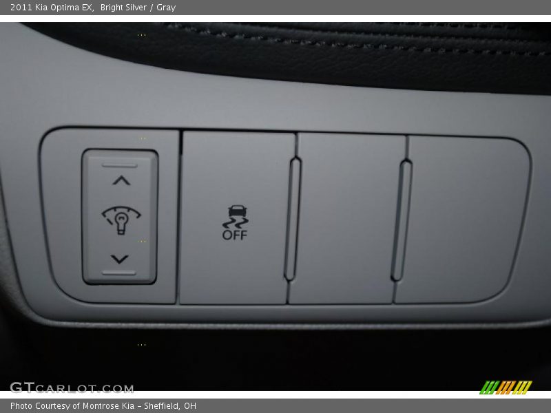 Bright Silver / Gray 2011 Kia Optima EX