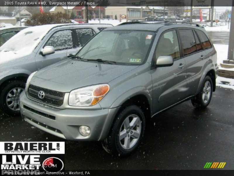 Everglade Metallic / Taupe 2005 Toyota RAV4 4WD