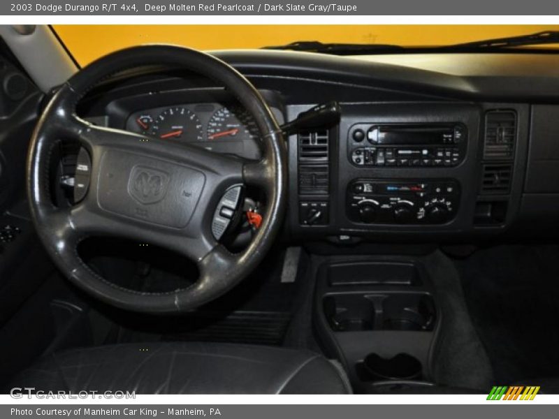Deep Molten Red Pearlcoat / Dark Slate Gray/Taupe 2003 Dodge Durango R/T 4x4