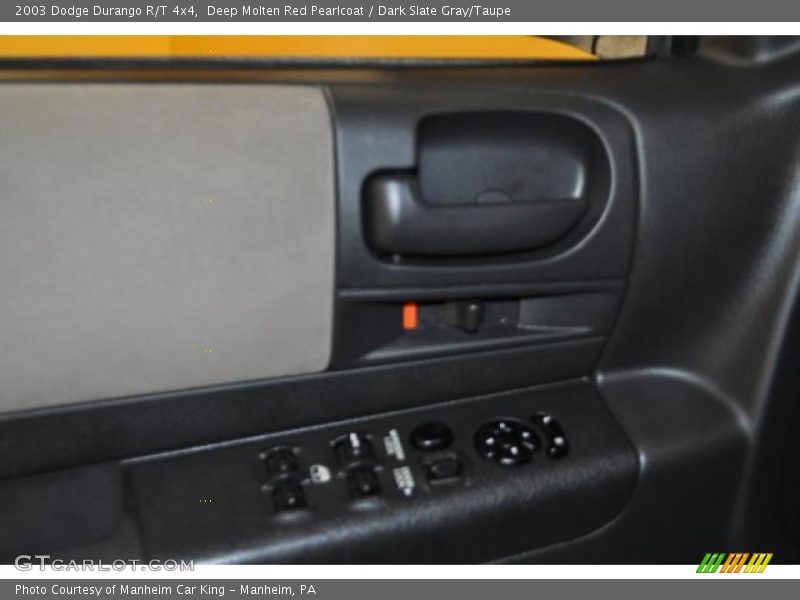 Deep Molten Red Pearlcoat / Dark Slate Gray/Taupe 2003 Dodge Durango R/T 4x4
