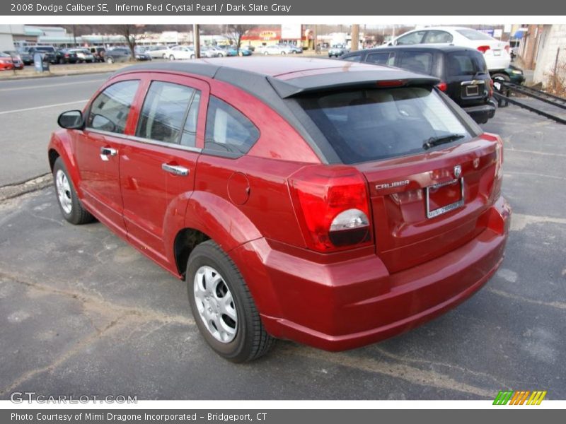 Inferno Red Crystal Pearl / Dark Slate Gray 2008 Dodge Caliber SE