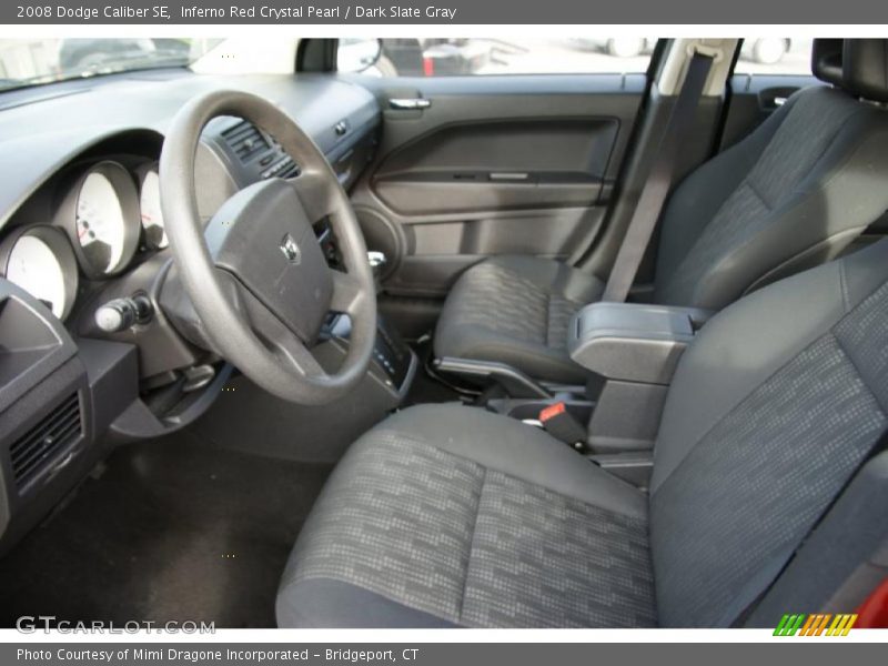 Inferno Red Crystal Pearl / Dark Slate Gray 2008 Dodge Caliber SE