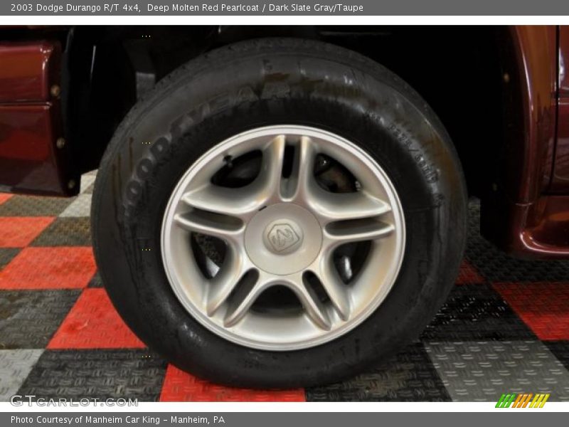 Deep Molten Red Pearlcoat / Dark Slate Gray/Taupe 2003 Dodge Durango R/T 4x4