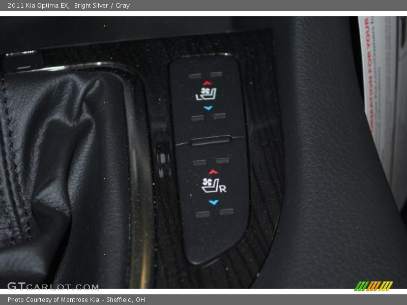 Bright Silver / Gray 2011 Kia Optima EX