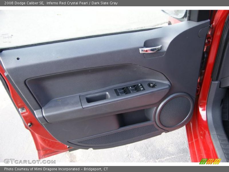 Inferno Red Crystal Pearl / Dark Slate Gray 2008 Dodge Caliber SE
