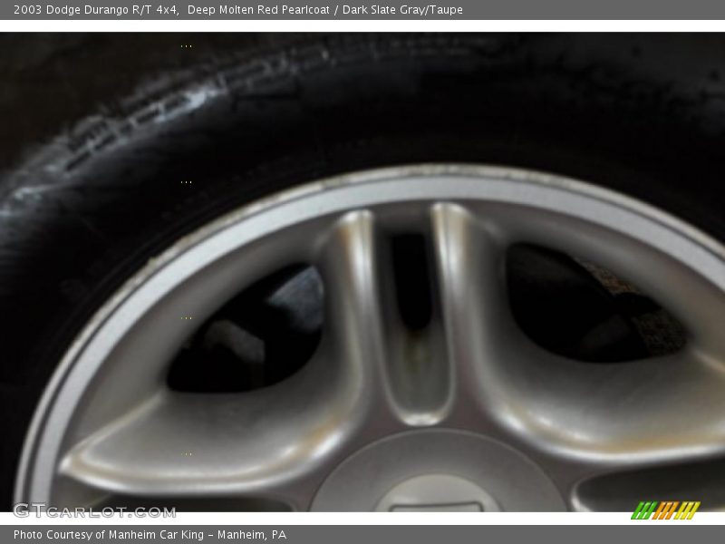 Deep Molten Red Pearlcoat / Dark Slate Gray/Taupe 2003 Dodge Durango R/T 4x4
