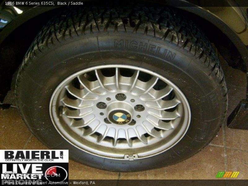  1986 6 Series 635CSi Wheel