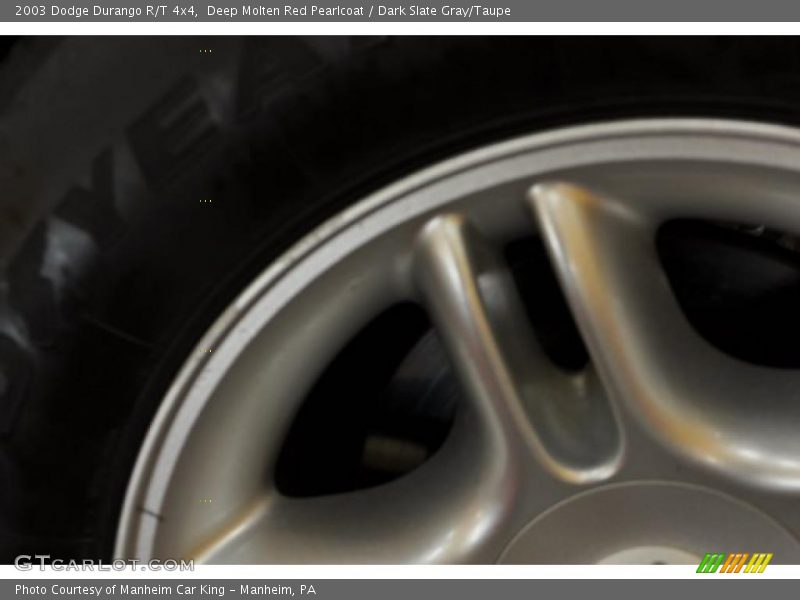 Deep Molten Red Pearlcoat / Dark Slate Gray/Taupe 2003 Dodge Durango R/T 4x4